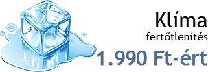 Klíma fertőtlenítés 1.990 Ft-ért! Klíma fertőtlenítés 1.990 Ft-ért!